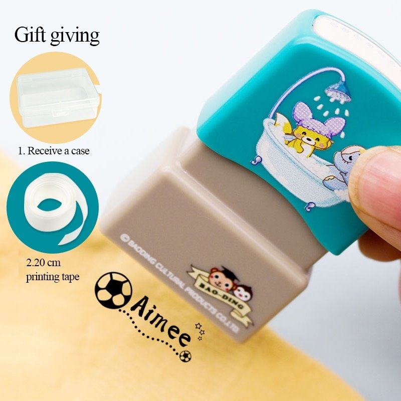 Kid’s Name Seal Stamp