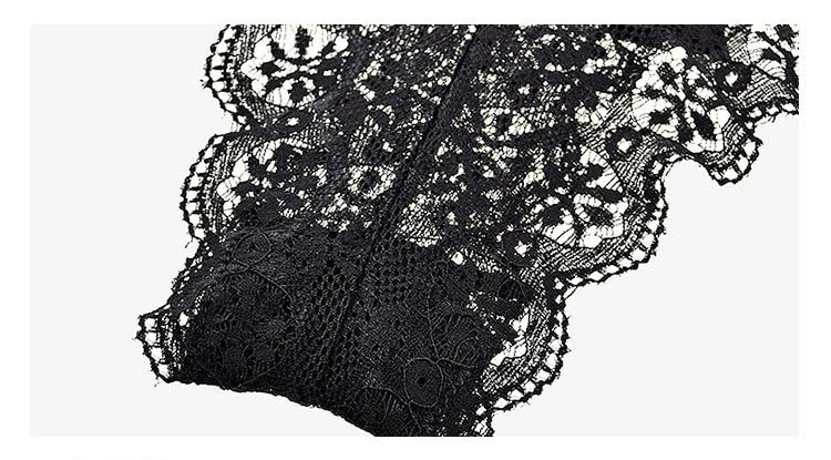 Women's Solid Laced Thong
